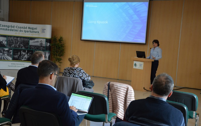 SZÉCHENYI LÍZING GO! konstrukció tájékoztató nap